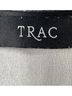 Trac Floral Black White Orange Cocktail Dress Size M - photo 3