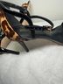 Michael Kors Animal Print Black Brown Heels Size 10 - photo 5