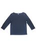 DKNY Solid Black Long Sleeve Top Size M - photo 1