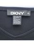 DKNY Solid Black Long Sleeve Top Size M - photo 3