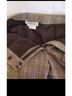 Carlisle 100% Wool 100% Acetate Plaid Brown Dress Pants Size 10 - photo 4