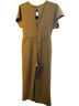 Charming Charlie Gold Yellow Jumpsuit Size M - photo 2