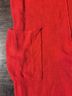 FP BEACH 100% Cotton Solid Red Orange Jumpsuit Size M - photo 8