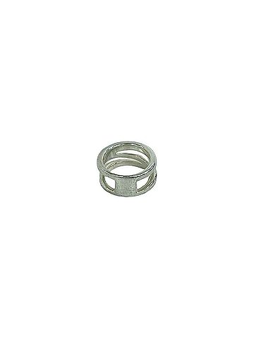 Tiffany & Co. TIFFANY&amp;Co. Tiffany Diagonal Ring, Sterling Silver 925, Accessory, Silver, 45337 (view 1)
