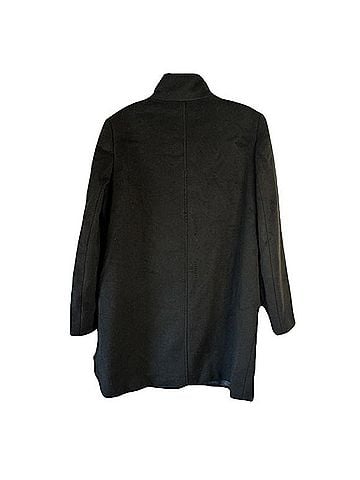 Ralph Lauren Black Label Olive Wool Preppy Pea Coat (view 2)