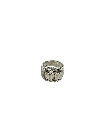 Hermès HERMES Vintage Deux Ano Ring, Sterling Silver 925, Accessory, 42905 (view 1)