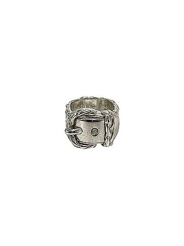 Hermès HERMES Vintage Diane Belt Ring, Sterling Silver 925, Accessory, Silver, 44204 (view 1)