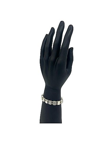 Gucci GUCCI Vintage Sterling Silver 925 Chain Bracelet Accessory 21027 (view 2)