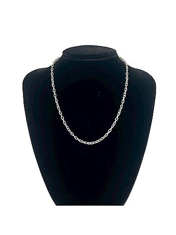 Gucci GUCCI Vintage Sterling Silver 925 Chain Necklace Pendant Choker Accessory 44853 (view 2)