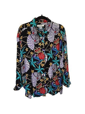 I.Magnin Long Sleeve Blouse (view 1)