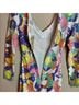 Cache 100% Polyester Multi Color Cocktail Dress Size 4 - photo 11