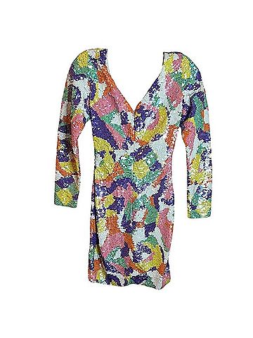 Cache Vibrant Colors Bodycon Cocktail Dress (view 2)