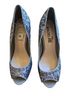 Madeline Gray Silver Heels Size 10 - photo 1