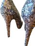 Madeline Gray Silver Heels Size 10 - photo 2