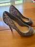 Madeline Gray Silver Heels Size 10 - photo 3