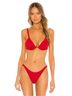 Onia Red Two Piece Swimsuit Size XS - photo 1