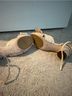 Loeffler Randall Tan White Heels Size 7 - photo 4