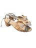 Loeffler Randall Tan White Heels Size 7 - photo 2