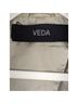 Veda 100% Leather 100% Acetate 92% Cotton 8% Spandex Solid Multi Color Green Tan Leather Jacket Size M - photo 3