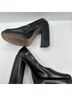 Charles David 100% Leather Black Heels Size 6 - photo 5