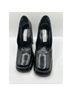 Charles David 100% Leather Black Heels Size 6 - photo 4