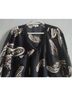 Casting Paisley Black Gold Button-Down Shirt Size 2 - photo 4