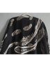 Casting Paisley Black Gold Button-Down Shirt Size 2 - photo 5