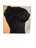 Babette 100% Polyester Black Short Sleeve Blouse Size XS - photo 2
