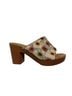 Avanti Floral Multi Color Brown Heels Size 7 - photo 1