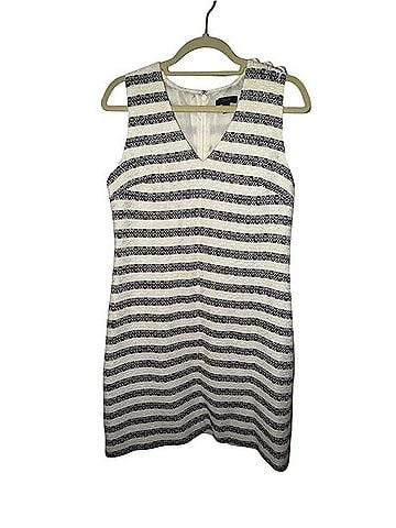 J.Crew Striped Tweed Sheath Dress Casual Dress (view 1)