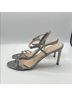 Stuart Weitzman 100% Leather Silver Sandals Size 10 - photo 12