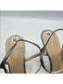 Stuart Weitzman 100% Leather Silver Sandals Size 10 - photo 3