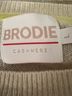 Brodie 100% Cashmere Print Multi Color Cashmere Pullover Sweater Size L - photo 3