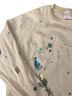 Brodie 100% Cashmere Print Multi Color Cashmere Pullover Sweater Size L - photo 2