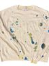 Brodie 100% Cashmere Print Multi Color Cashmere Pullover Sweater Size L - photo 1