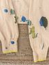 Brodie 100% Cashmere Print Multi Color Cashmere Pullover Sweater Size L - photo 5