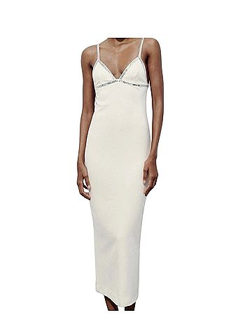 Zara Zara Party Dress Cocktail Dress (view 2)