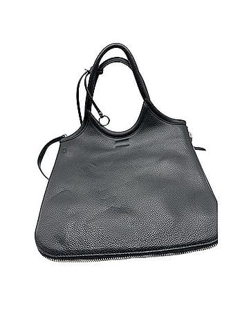 Calvin Klein Gabrianna Slim Side Zip Leather Pebble Grain Tote (view 2)