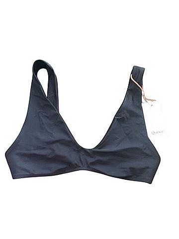 Quince Italian plunge bikini top Swimsuit Top (view 2)