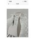 Zara 100% Cotton White Long Sleeve Blouse Size L - photo 6
