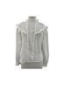 Zara 100% Cotton White Long Sleeve Blouse Size L - photo 2