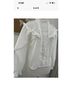 Zara 100% Cotton White Long Sleeve Blouse Size L - photo 5
