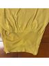 Babette Yellow Silk Cardigan Size S - photo 7