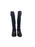 Born 100% Leather Black Boots Size 5 1/2 - photo 4