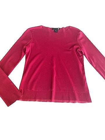 Babette Bilevel Mesh Top Long Sleeve T-Shirt (view 1)