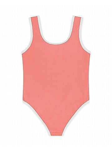 Feather 4 Arrow Girl's Wave Break One-Piece Swimsuit in Beach (view 2)