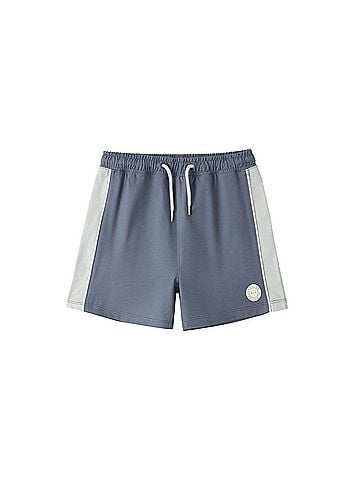 Rylee + Cru Boy's Paneled Boardshort in Marine (view 1)