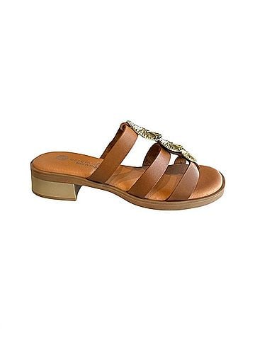 Eric Michael Women's Inka Sandal in Tan (view 1)