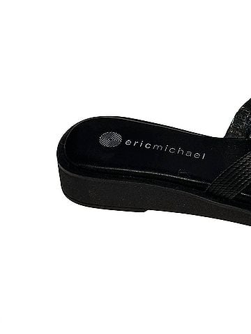 Eric Michael Women's Solar Sandal in Black (view 2)