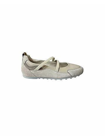 Paul Green Women's Dynamic Fit Flat Sneakers in Shell Biscuit Combo (view 1)